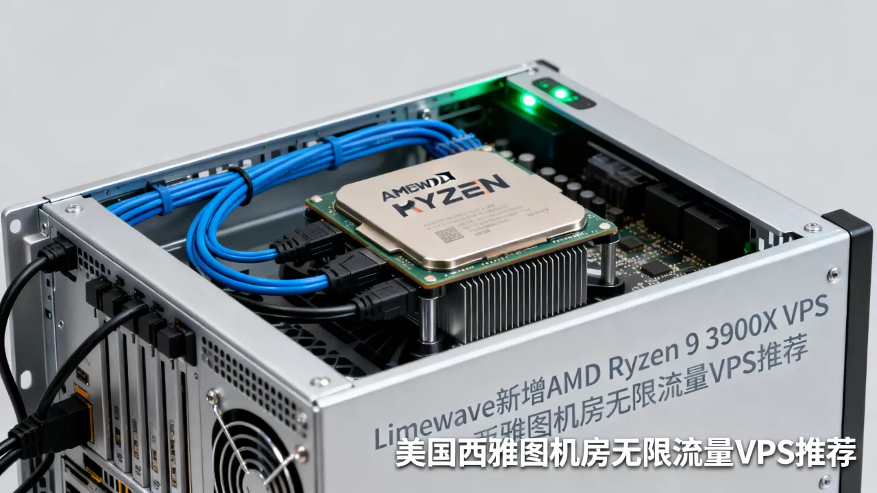 Limewave新增AMD Ryzen 9 3900X VPS好吗?美国西雅图机房无限流量VPS推荐 Limewave新增AMD Ryzen 9 3900X VPS好吗?美国西雅图机房无限流量VPS推荐