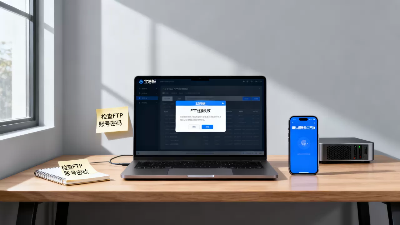 宝塔面板FTP连不上怎么办?宝塔面板FTP连接失败解决方法 宝塔面板FTP连不上怎么办?宝塔面板FTP连接失败解决方法