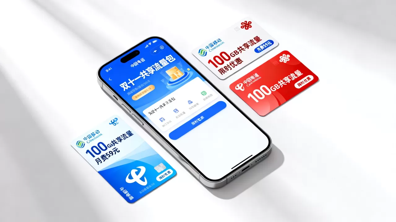 双十一共享流量包怎么买最划算?共享流量包哪个运营商便宜 双十一共享流量包怎么买最划算?共享流量包哪个运营商便宜
