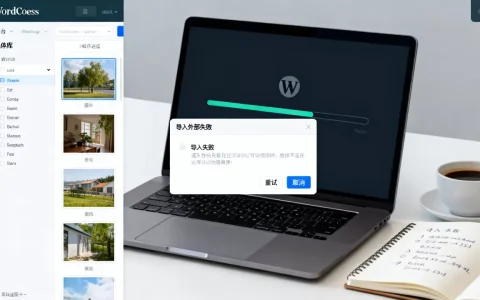 WordPress导入外部图片失败怎么办？WordPress导入外部图片教程