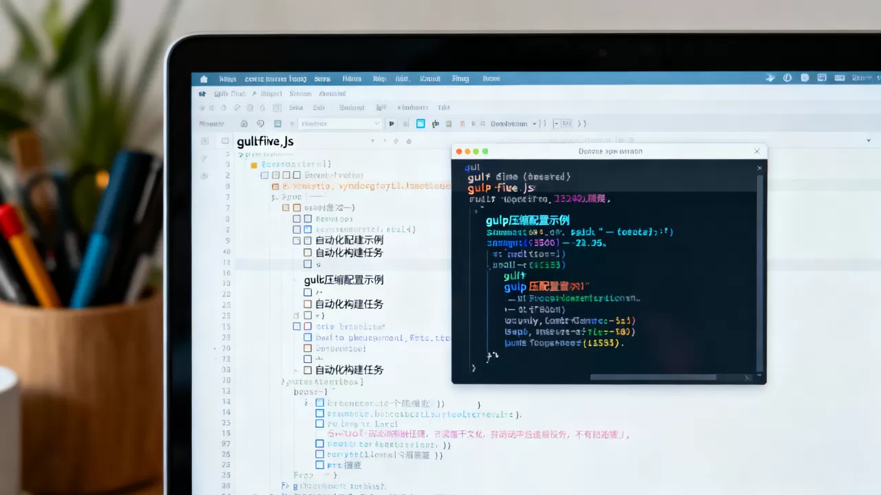 gulpfilejs压缩怎么配置？gulp自动化构建工具教程
