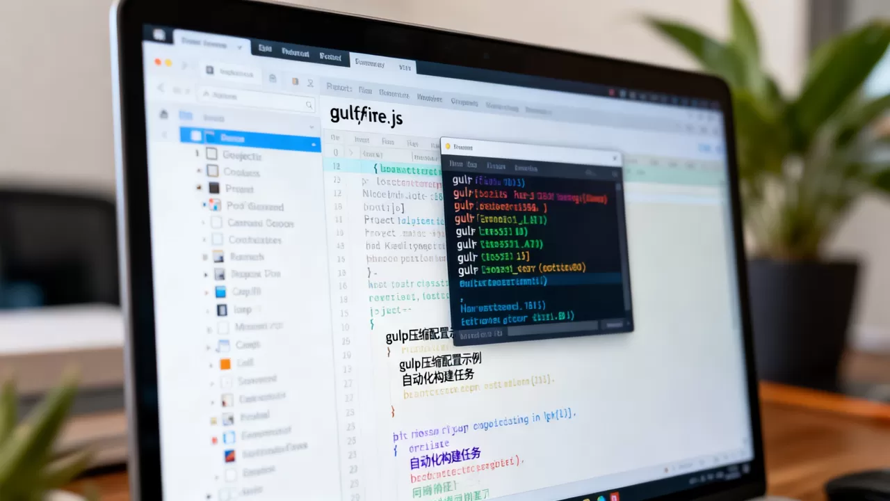 gulpfilejs压缩怎么配置？gulp自动化构建工具教程