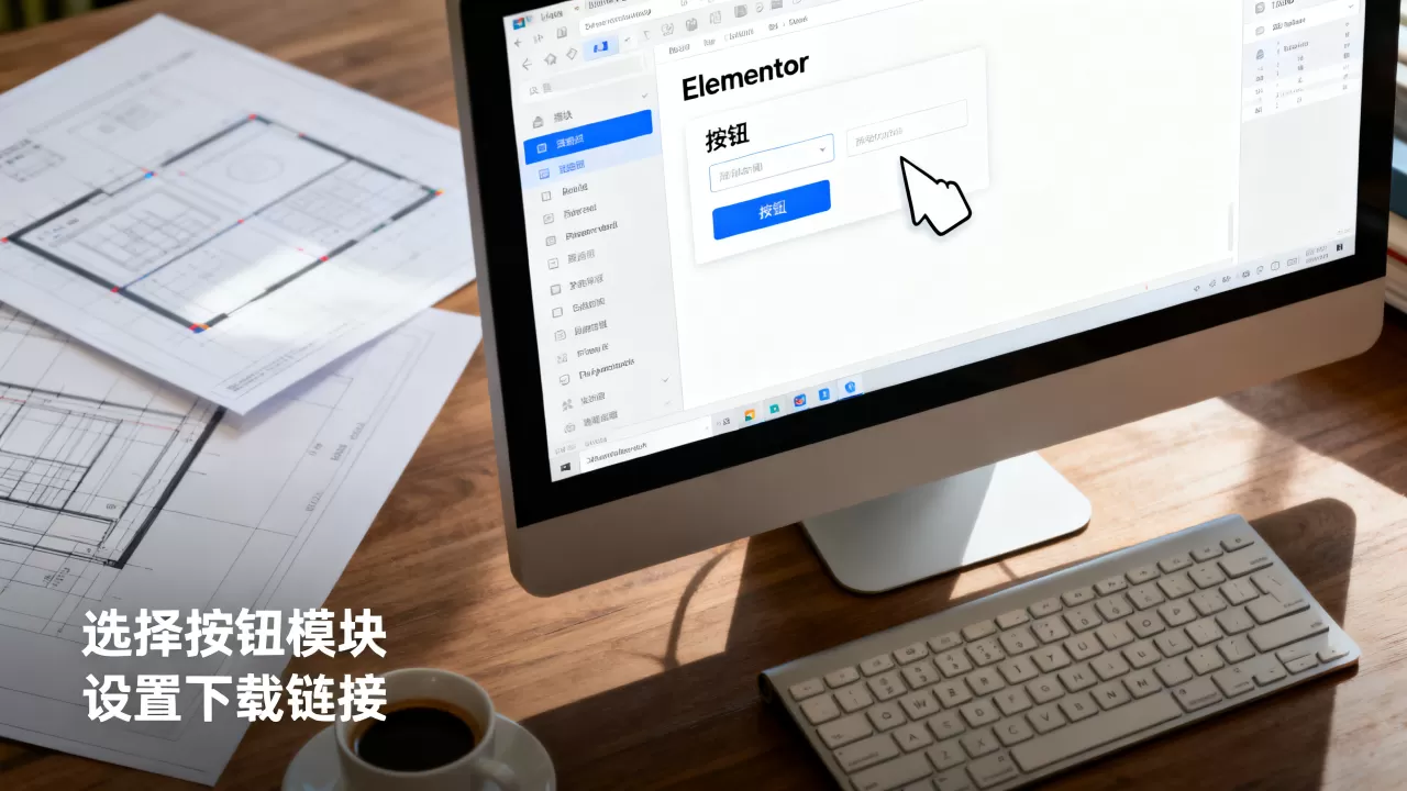 如何用Elementor创建下载链接?Elementor制作下载按钮教程 如何用Elementor创建下载链接?Elementor制作下载按钮教程