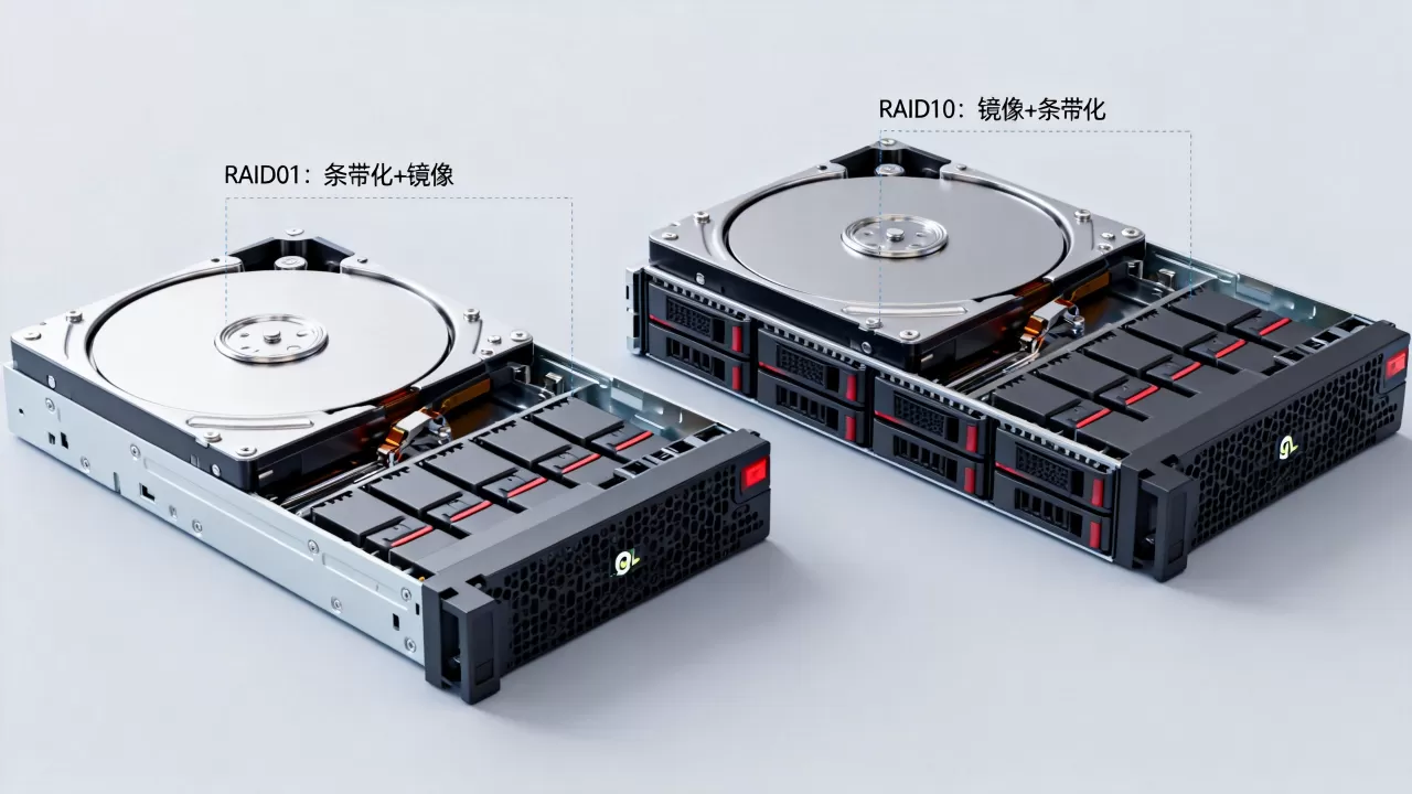 RAID01和RAID10到底选哪个？RAID01和RAID10区别