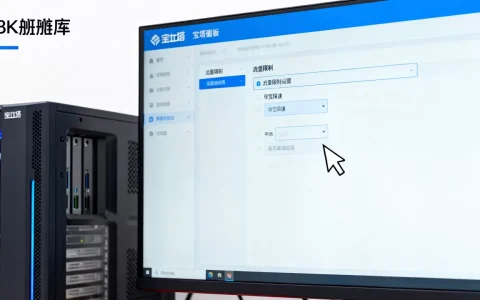 宝塔面板如何设置流量限制？服务器带宽限速方法