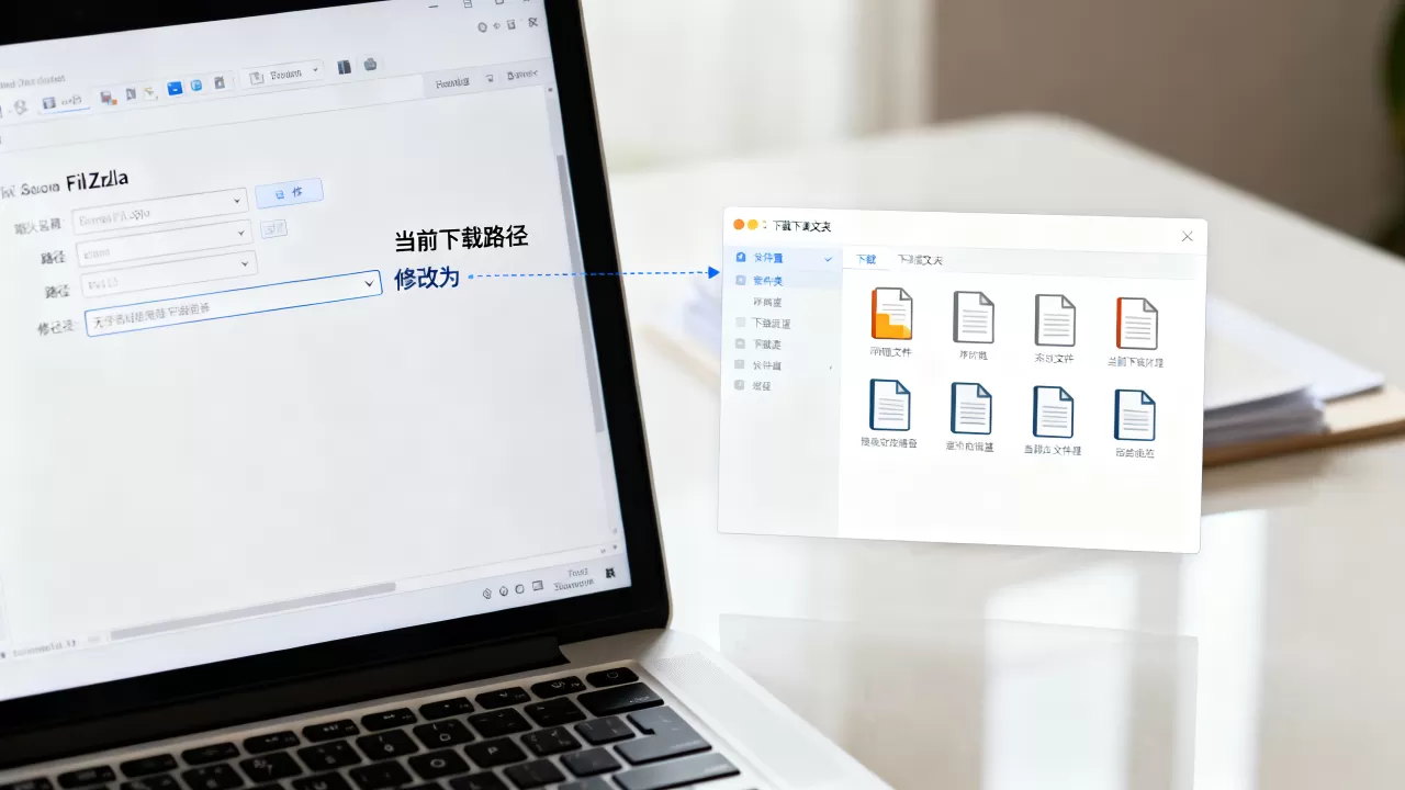 FileZilla下载的文件在哪?如何修改默认下载路径 FileZilla下载的文件在哪?如何修改默认下载路径