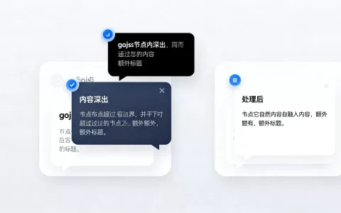 gojs超出隐藏怎么处理？gojs节点内容溢出怎么解决
