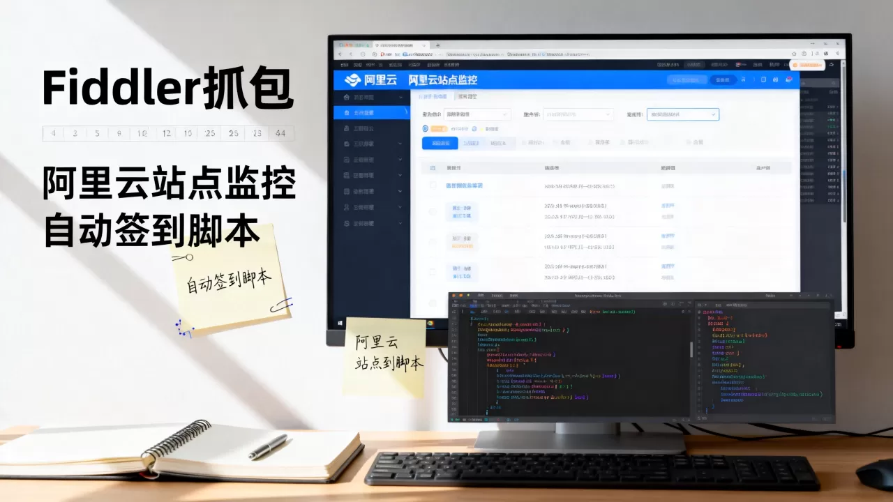 如何用Fiddler和阿里云站点监控自动签到?网页自动签到脚本怎么写 如何用Fiddler和阿里云站点监控自动签到?网页自动签到脚本怎么写