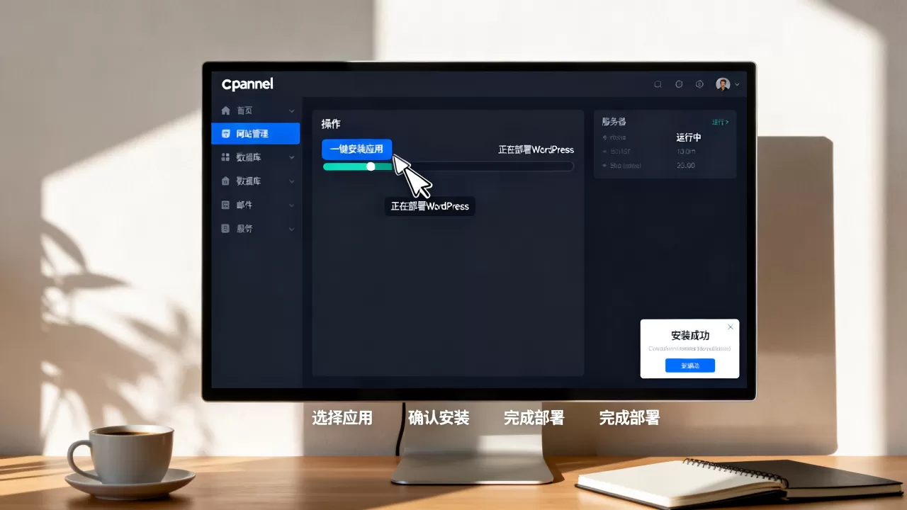 cPanel自动安装应用怎么操作?一键部署网站常用软件 cPanel自动安装应用怎么操作?一键部署网站常用软件