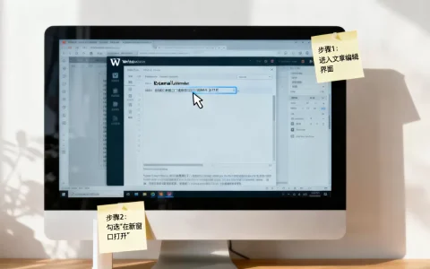 WordPress教程：如何在新窗口或标签页中打开外部链接？