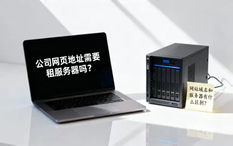 公司网页地址需要租服务器吗？网站域名和服务器有什么区别
