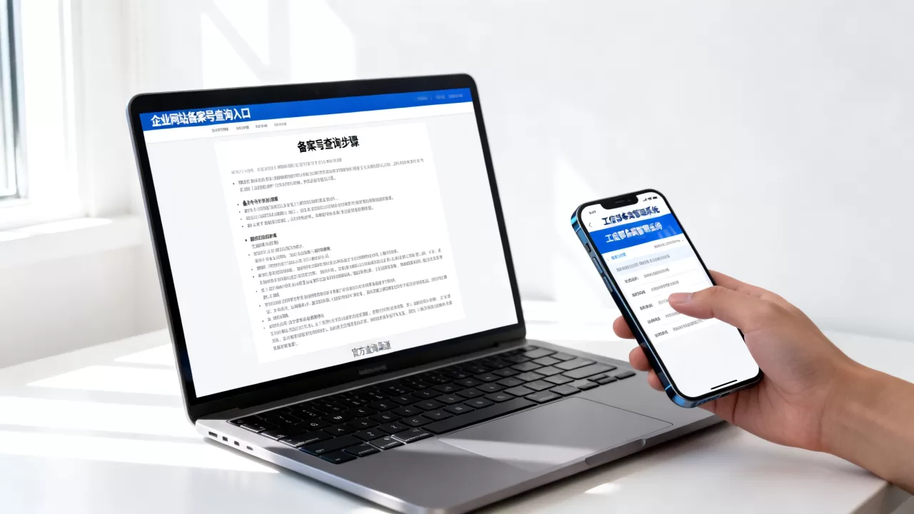 公司网站备案号怎么查？企业网站备案号查询入口