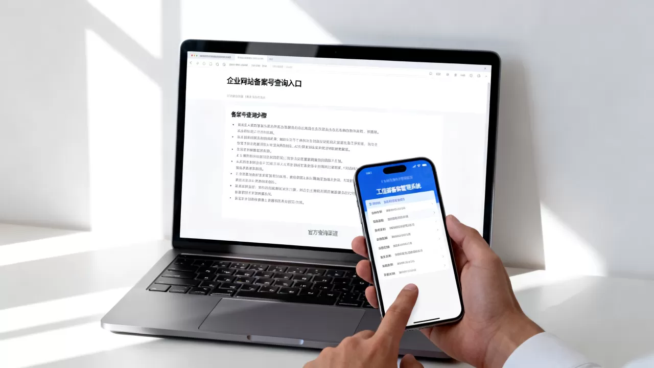 公司网站备案号怎么查？企业网站备案号查询入口