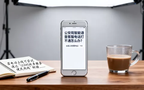 公安局智能语音客服电话打不通怎么办？公安局客服电话是多少