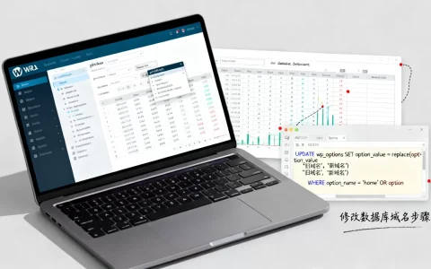 WordPress迁移后重定向到旧域怎么办？怎么修改数据库域名