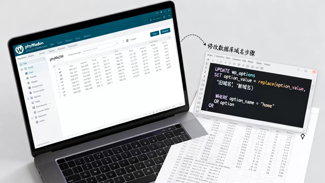 WordPress迁移后重定向到旧域怎么办?怎么修改数据库域名 WordPress迁移后重定向到旧域怎么办?怎么修改数据库域名