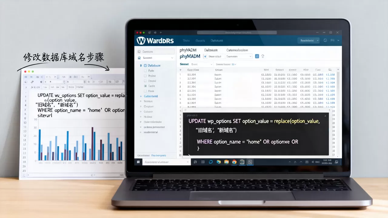 WordPress迁移后重定向到旧域怎么办?怎么修改数据库域名 WordPress迁移后重定向到旧域怎么办?怎么修改数据库域名