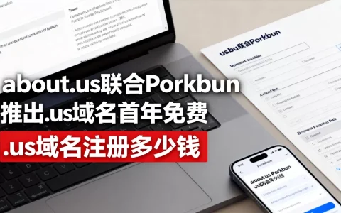 about.us联合Porkbun推出.us域名首年免费，.us域名注册多少钱