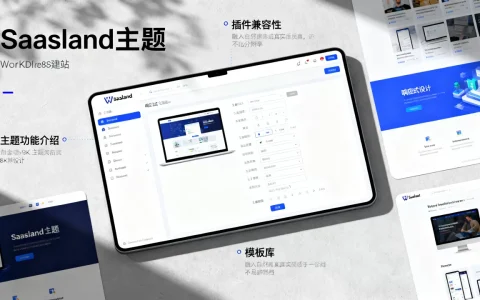 Saasland主题好用吗？WordPress建站主题推荐