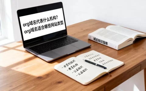 org域名代表什么机构？org域名适合哪些网站类型