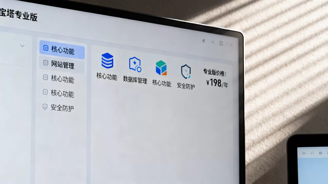 宝塔专业版有哪些核心功能?宝塔面板专业版多少钱 宝塔专业版有哪些核心功能?宝塔面板专业版多少钱