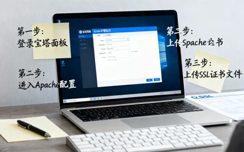 宝塔面板Apache环境配置SSL证书的方法