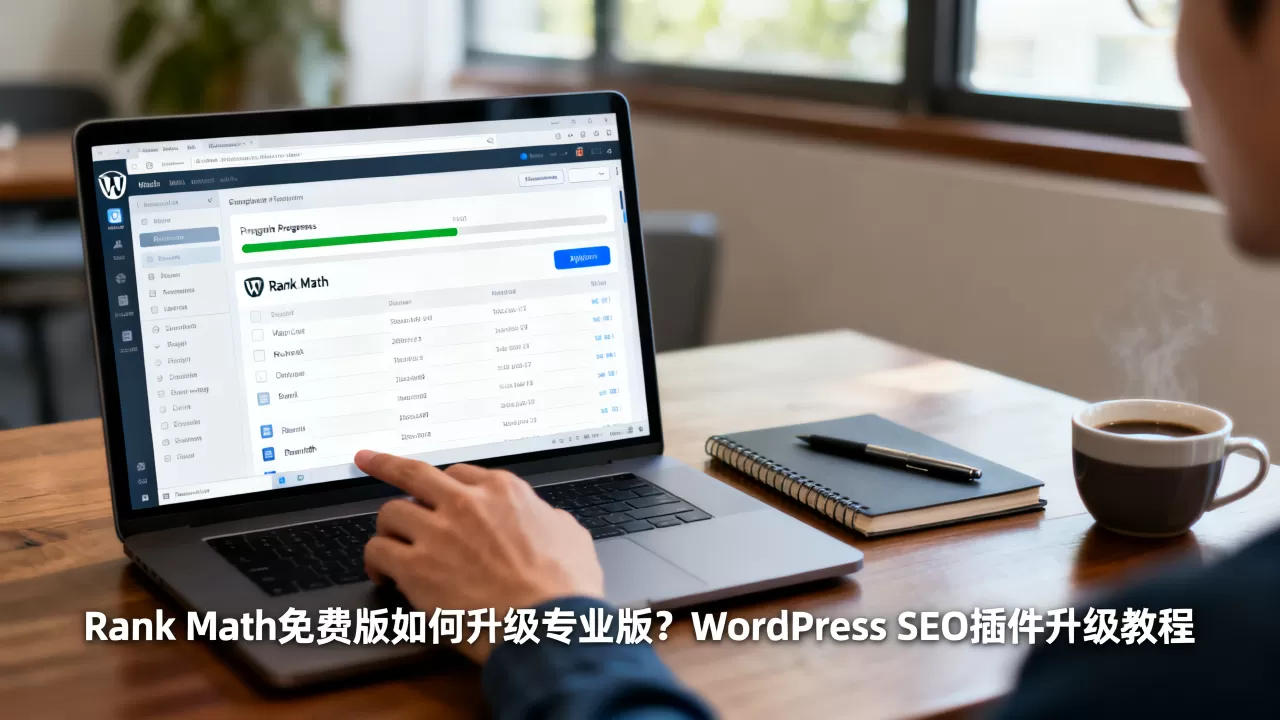 Rank Math免费版如何升级专业版？WordPress SEO插件升级教程