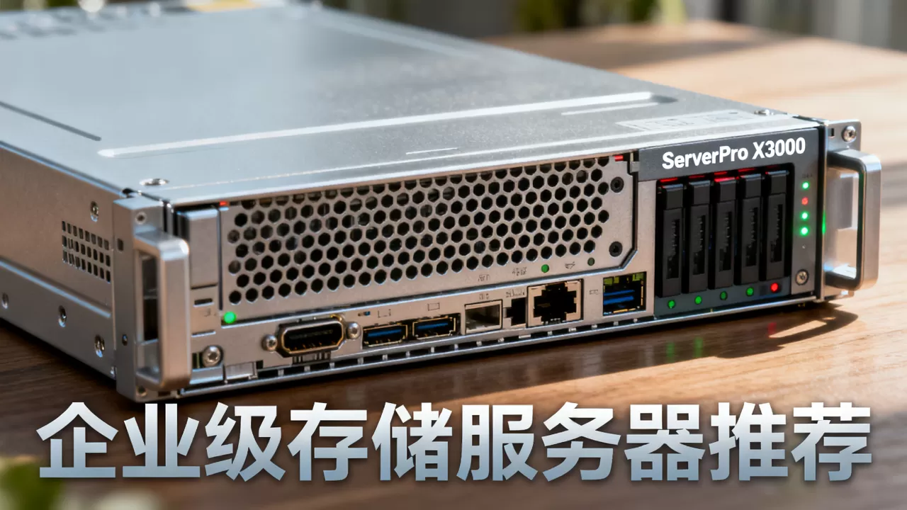 公司用存储服务器怎么选？企业级存储服务器推荐