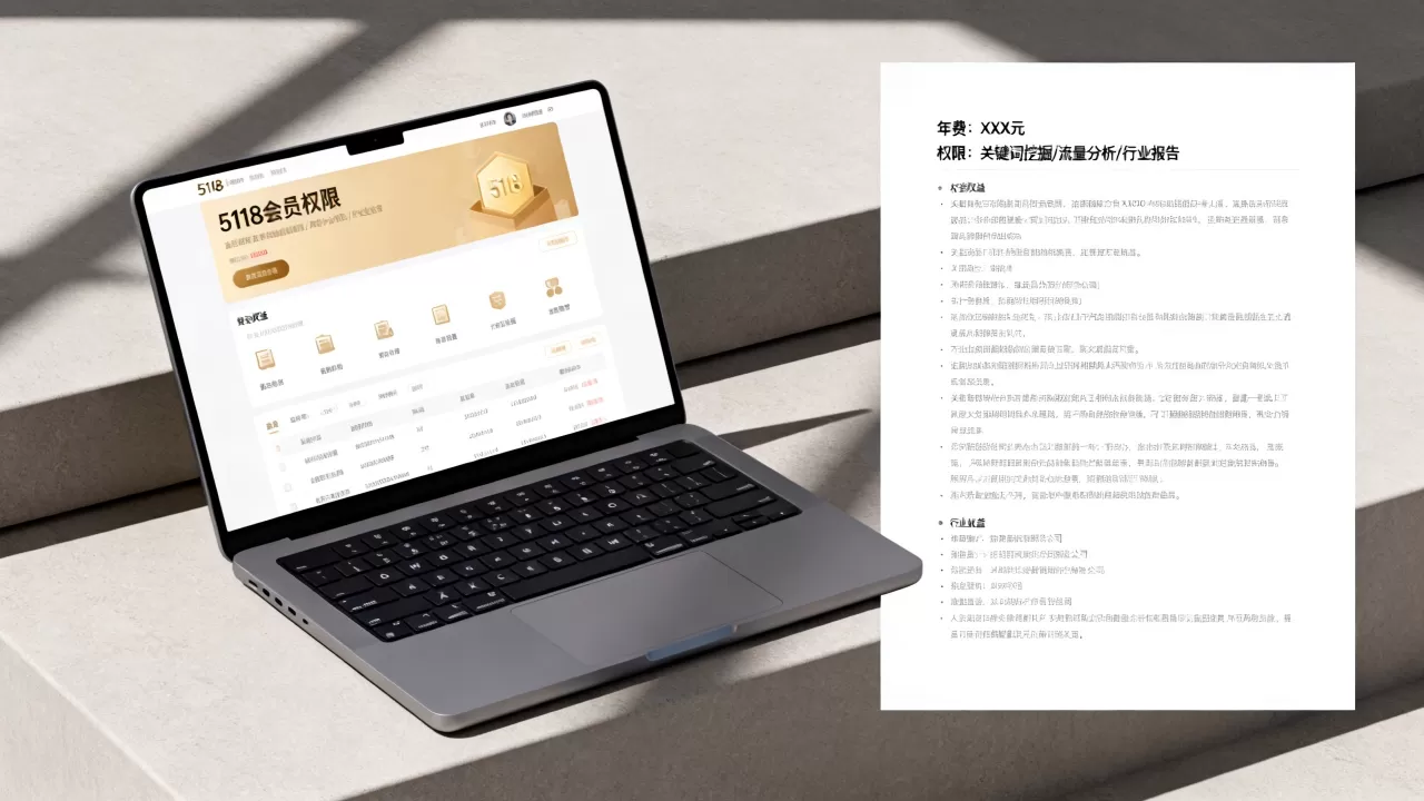 5118VIP会员年费多少？5118会员权限有哪些