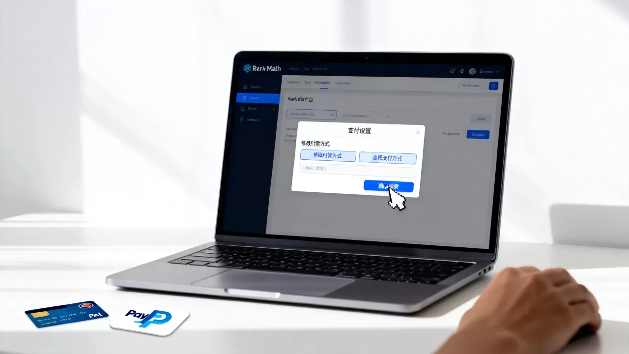 如何修改Rank Math付款方式？Rank Math订阅续费怎么操作