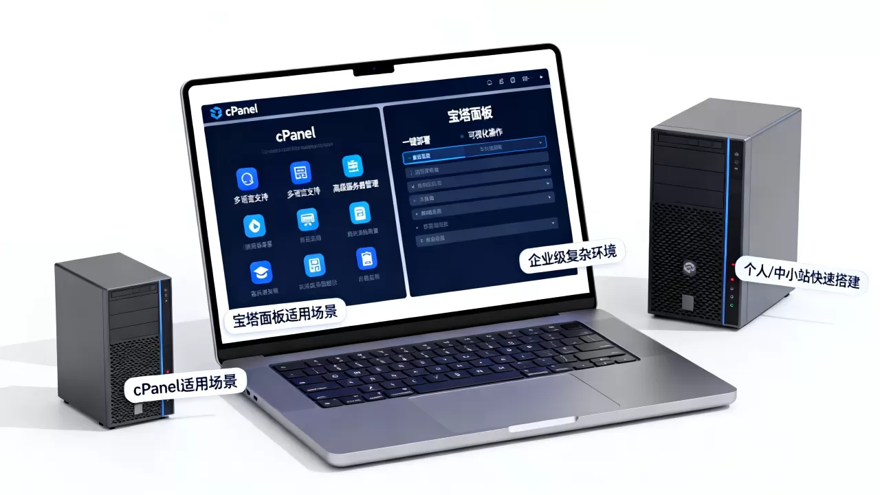 cPanel和宝塔面板到底选哪个?建站面板哪个好用 cPanel和宝塔面板到底选哪个?建站面板哪个好用