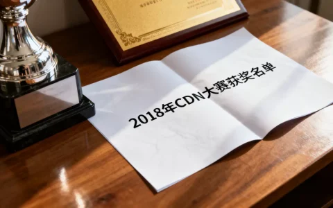 2018年CDN大赛究竟谁夺魁？2018年CDN大赛获奖名单