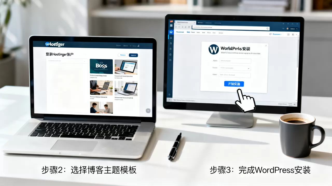 使用Hostinger博客主题创建WordPress网站的方法步骤 使用Hostinger博客主题创建WordPress网站的方法步骤