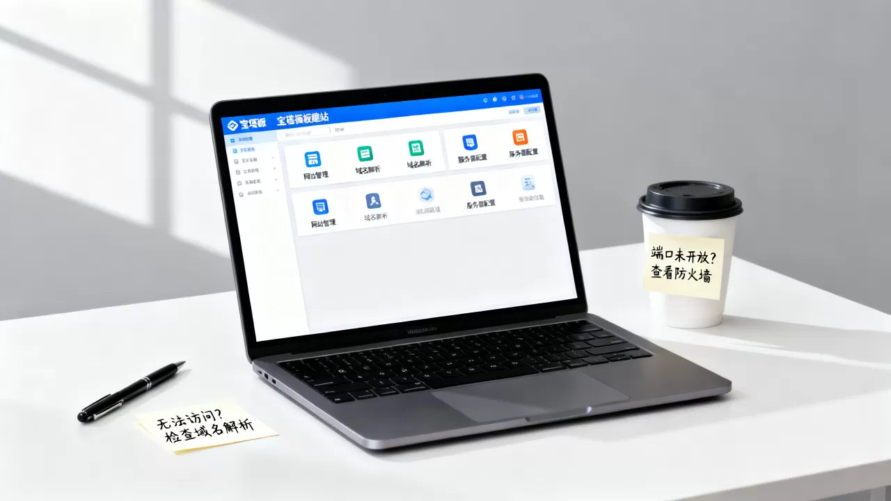 宝塔面板创建网站无法访问怎么办?宝塔面板建站常见问题解答 宝塔面板创建网站无法访问怎么办?宝塔面板建站常见问题解答