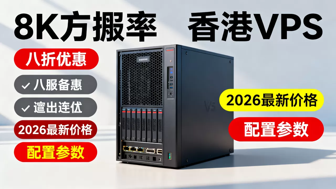 Justhost香港VPS八折值得买吗?2026最新优惠价格及配置详解 Justhost香港VPS八折值得买吗?2026最新优惠价格及配置详解