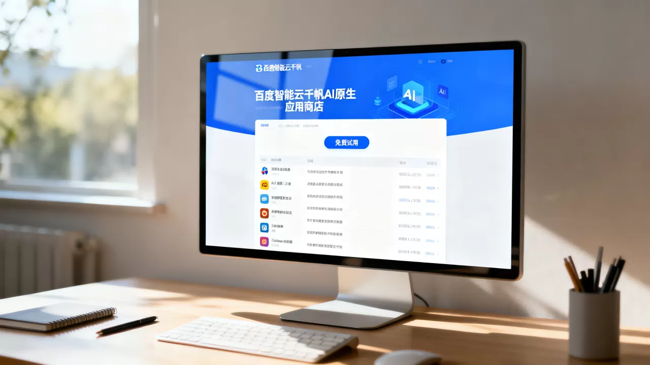 百度智能云千帆AI原生应用商店怎么用?千帆大模型平台免费试用 百度智能云千帆AI原生应用商店怎么用?千帆大模型平台免费试用