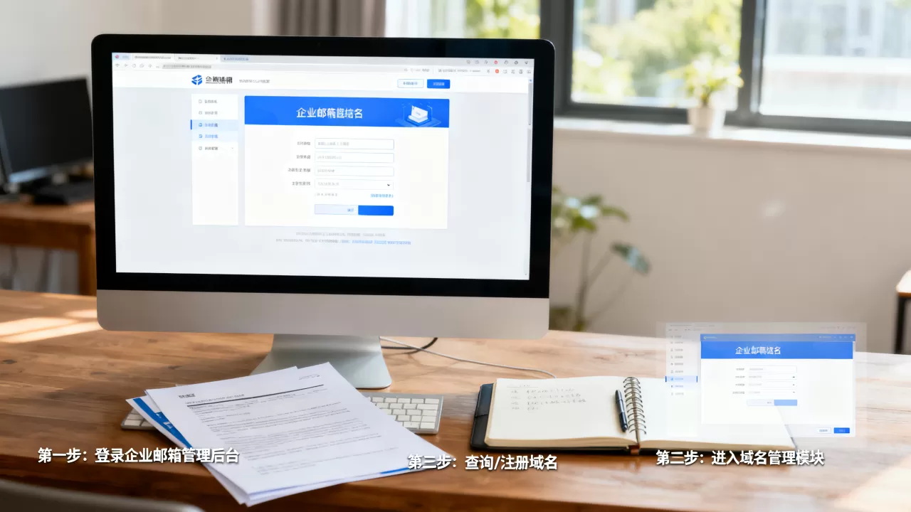 公司邮箱域名怎么查?企业邮箱域名注册流程 公司邮箱域名怎么查?企业邮箱域名注册流程