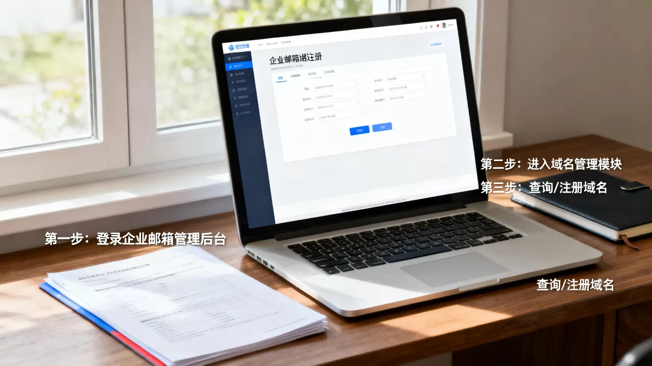 公司邮箱域名怎么查?企业邮箱域名注册流程 公司邮箱域名怎么查?企业邮箱域名注册流程