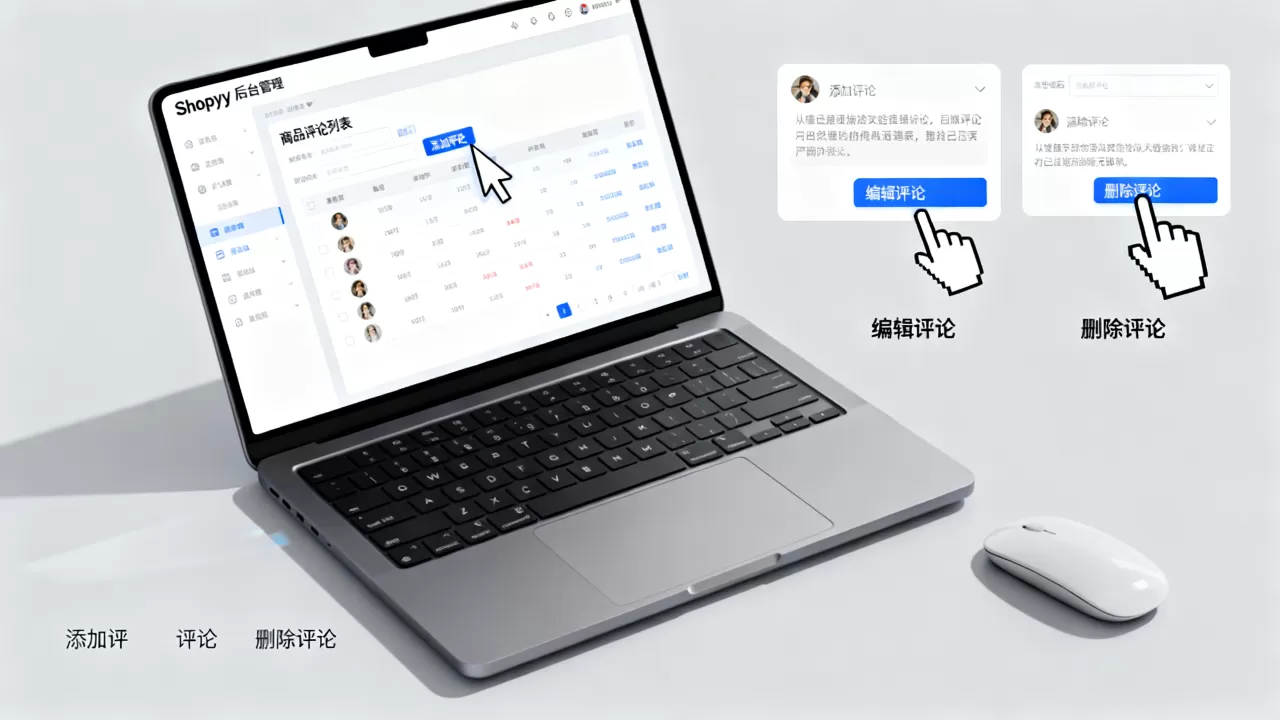 Shopyy外贸网站如何添加编辑删除评论?Shopyy后台管理商品评论教程 Shopyy外贸网站如何添加编辑删除评论?Shopyy后台管理商品评论教程