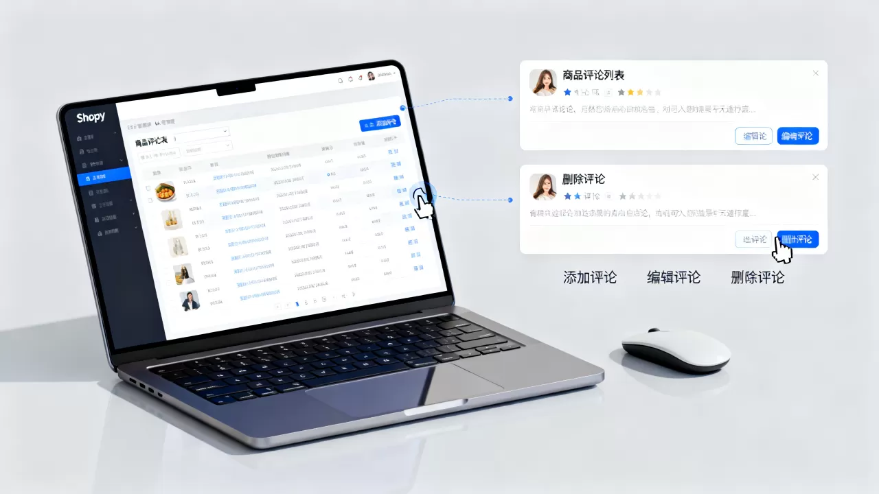 Shopyy外贸网站如何添加编辑删除评论?Shopyy后台管理商品评论教程 Shopyy外贸网站如何添加编辑删除评论?Shopyy后台管理商品评论教程