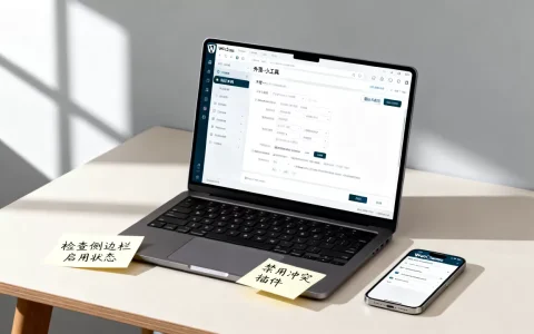WooCommerce侧边栏不显示怎么办？侧边栏不显示怎么解决