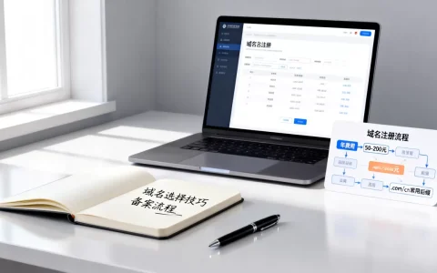 注册公司域名企业网站怎么操作？企业建站域名注册费用