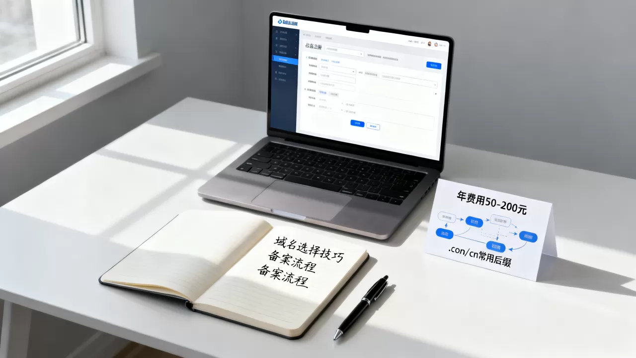 注册公司域名企业网站怎么操作？企业建站域名注册费用