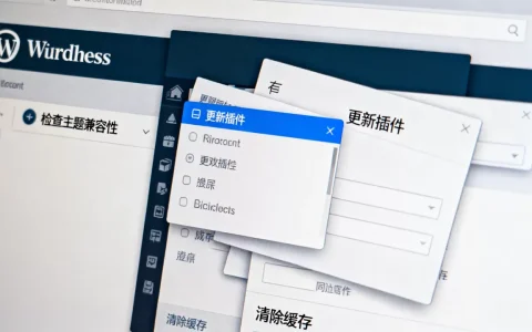 WordPress后台错位怎么解决？WordPress后台页面布局错乱