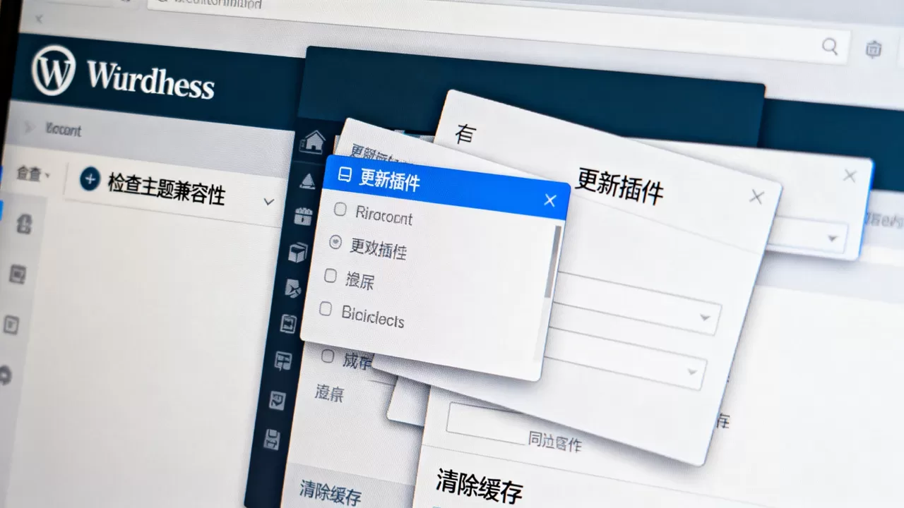 WordPress后台错位怎么解决?WordPress后台页面布局错乱 WordPress后台错位怎么解决?WordPress后台页面布局错乱