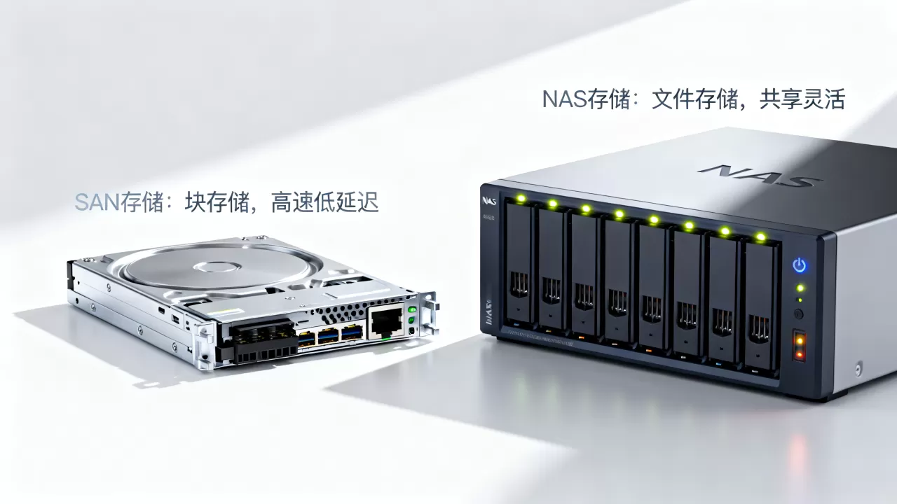 SAN和NAS存储到底有啥区别?NAS存储适合什么场景 SAN和NAS存储到底有啥区别?NAS存储适合什么场景
