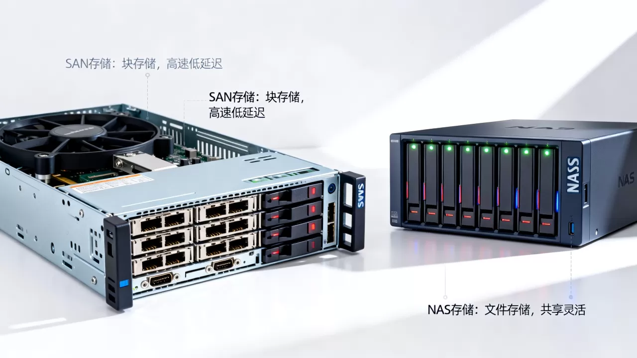 SAN和NAS存储到底有啥区别?NAS存储适合什么场景 SAN和NAS存储到底有啥区别?NAS存储适合什么场景