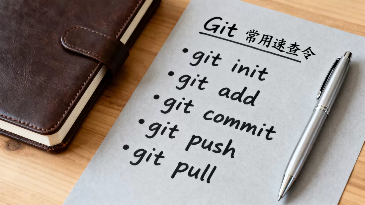 Git常用命令有哪些？Git常用命令速查表