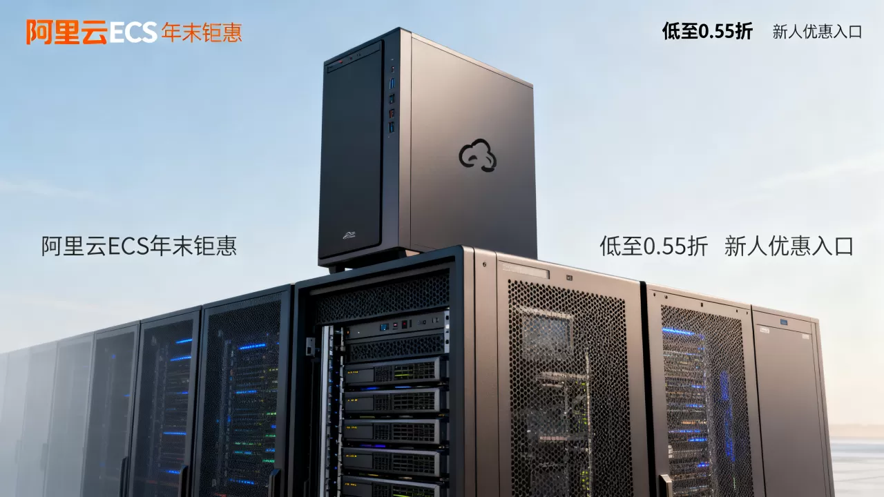 阿里云ECS年末钜惠真的低至0.55折吗？阿里云服务器新人优惠入口