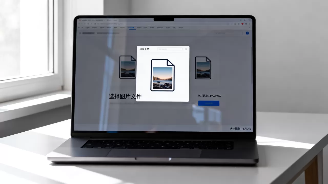 公司网站传图片怎么操作？网站上传图片格式大小限制